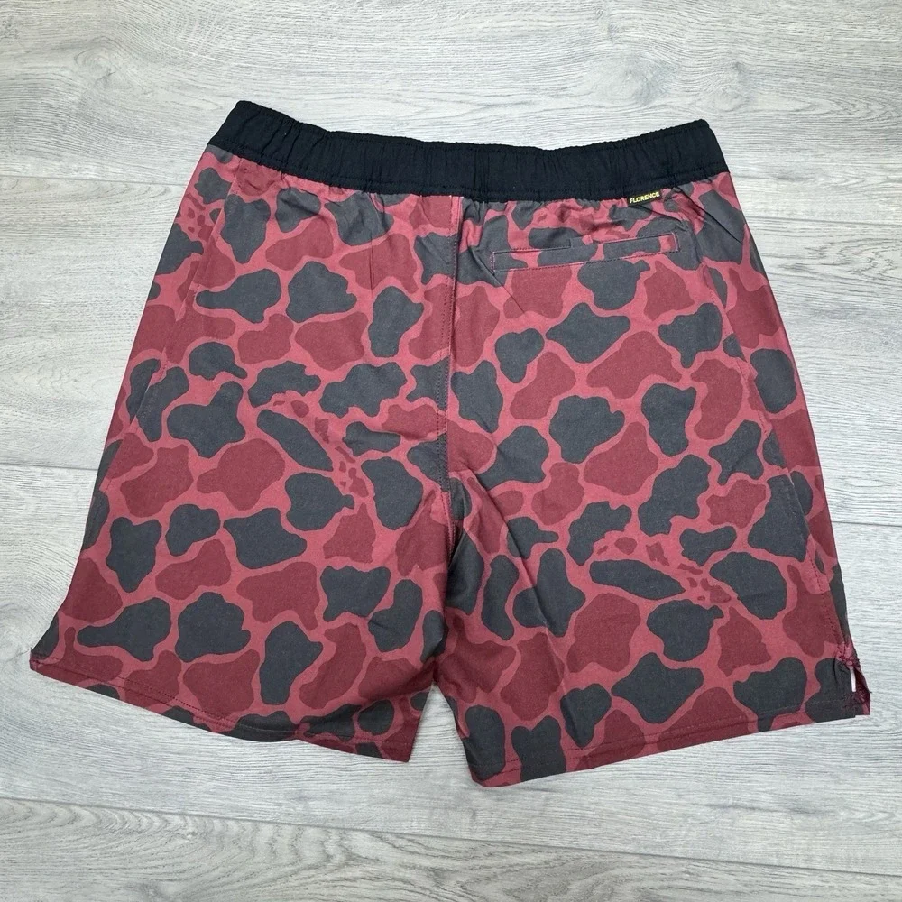 NWT Florence Marine X Standard Issue Short Red Camo Men's Sz M - Picture 9 of 10